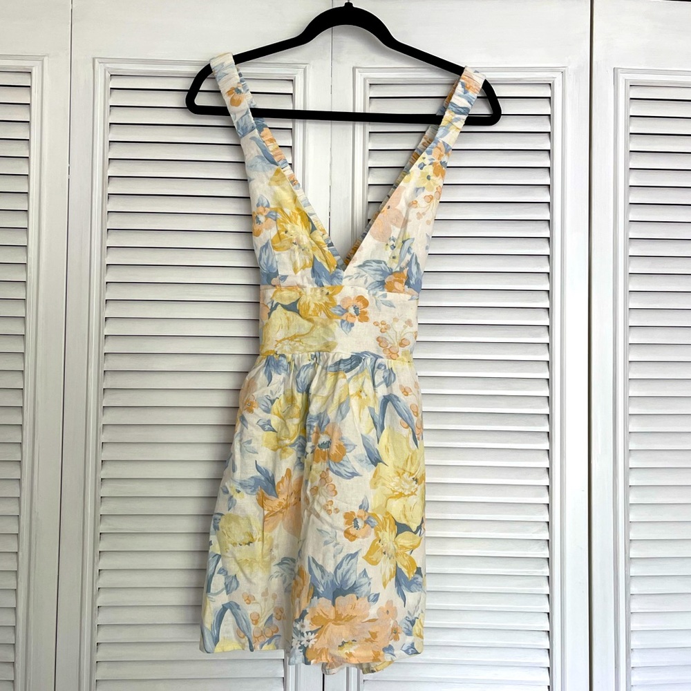 NWT Abercrombie & Fitch floral romper M